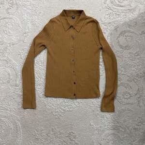 Uniqlo Merino‎ Ribbed Polo Cardigan